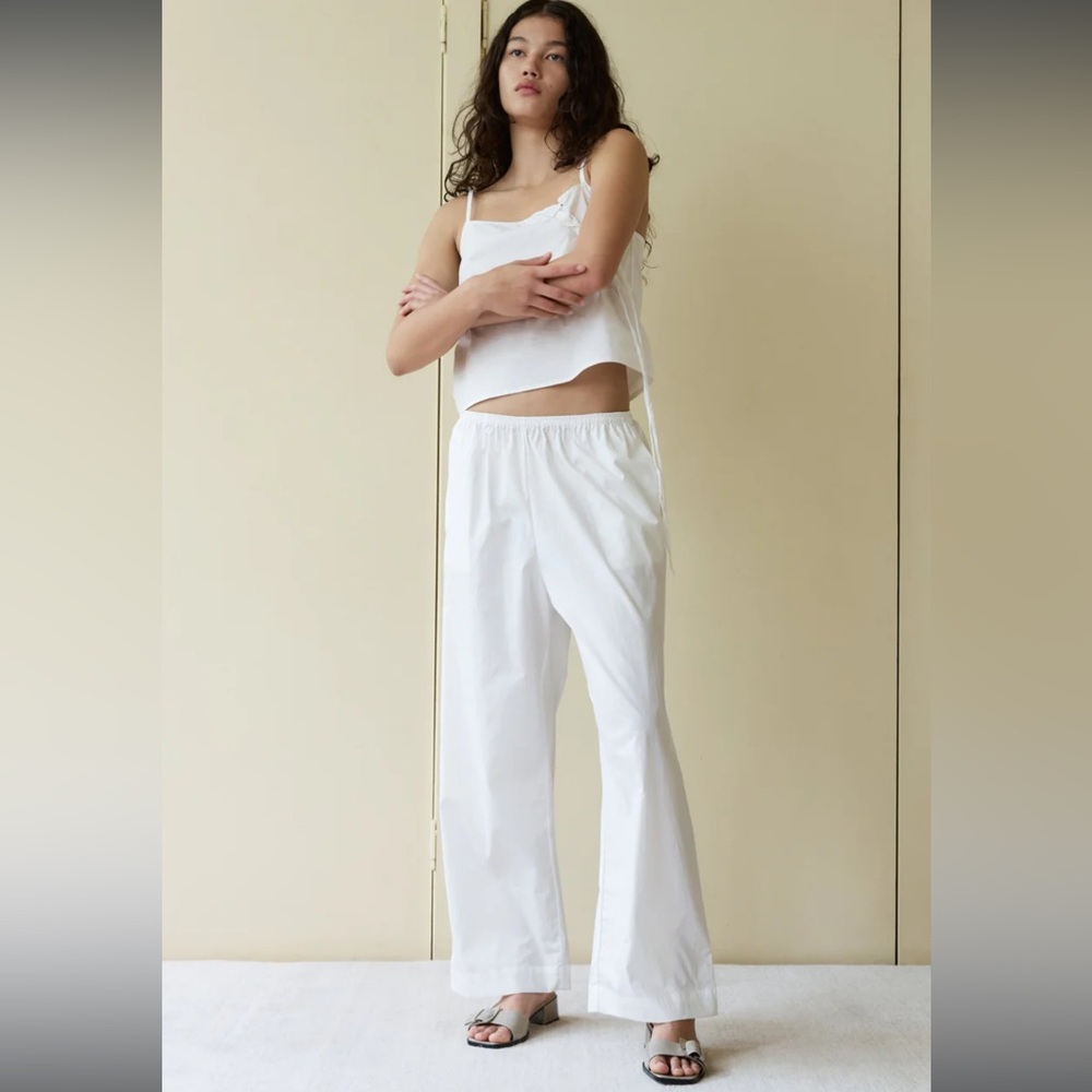 NWT Deiji Studio Ease Trouser in White - size XS